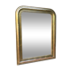 Golden Louis-Philippe Mirror 99x74 cm