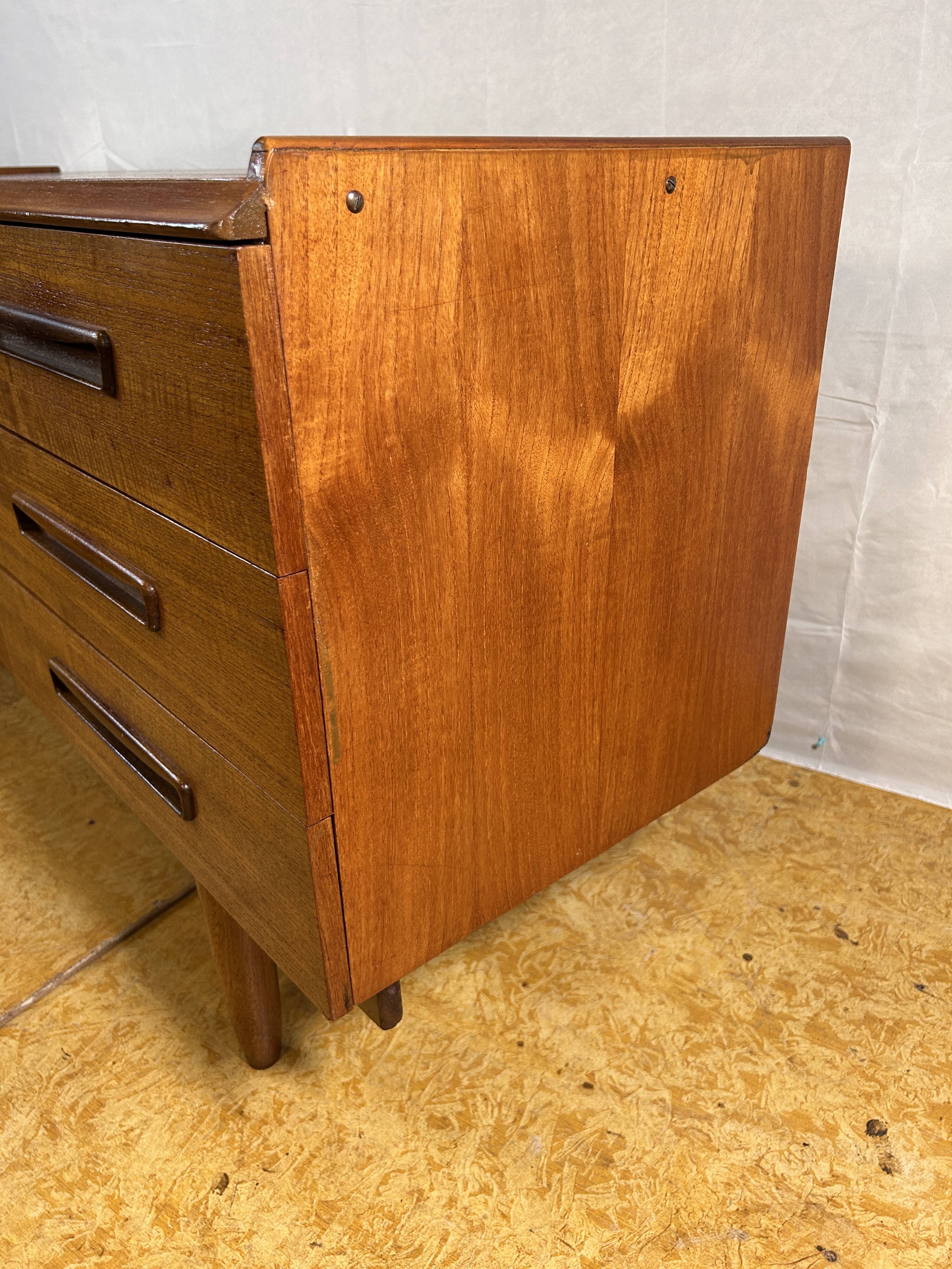 Mid-Century Retro Vintage Teak Sideboard by Meredew Furniture – 1960s