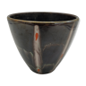 Cache enamelled ceramic pot - keramik 50s