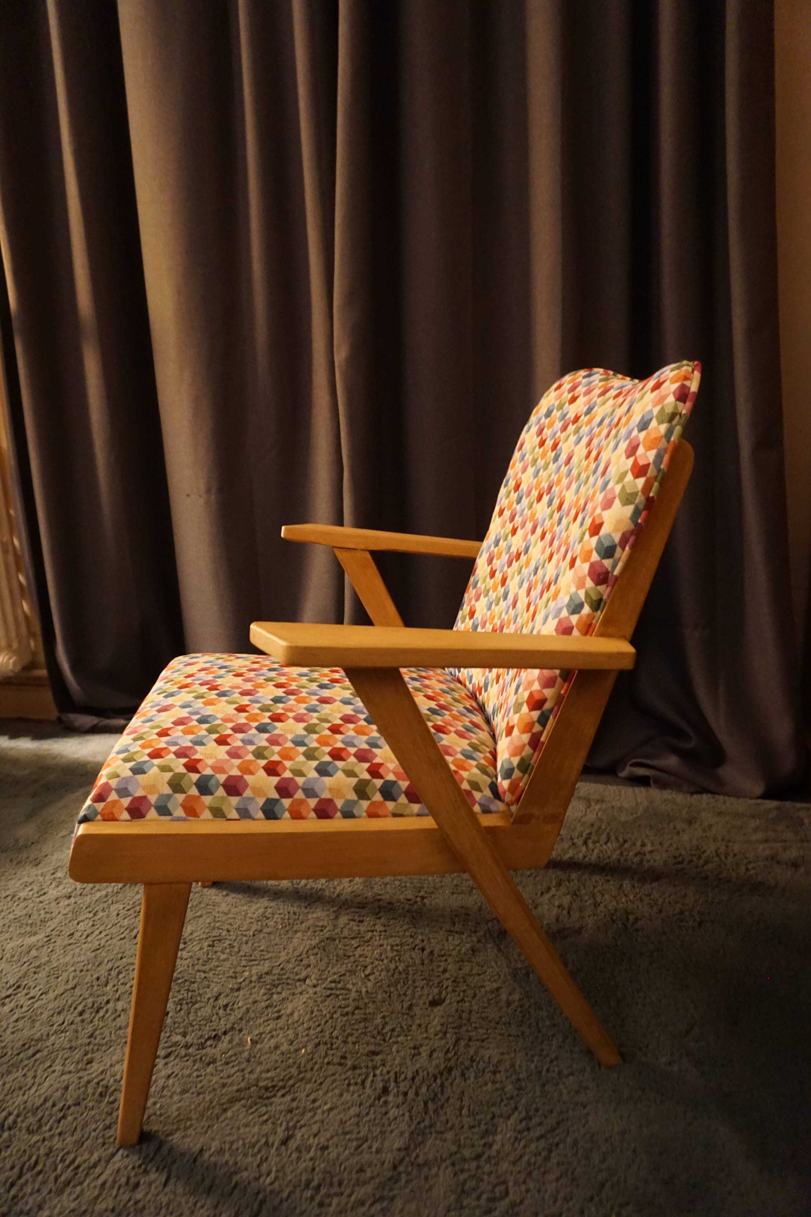 Fauteuil style années 60-70