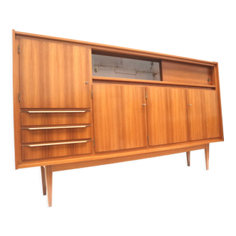 Vintage high sideboard made in the 60s