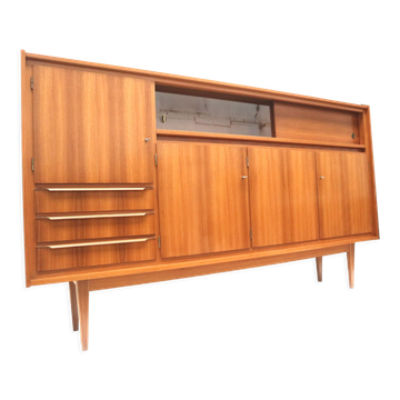 Vintage high sideboard made in the 60s