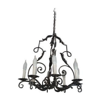 Bronze chandelier