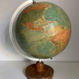 Vintage globe 1973 terrestrial Räth ex-GDR - 47 cm