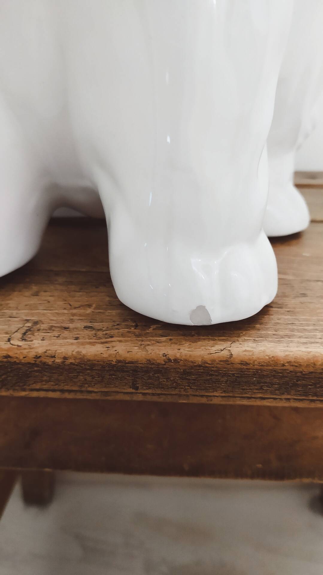 Elephant-shaped cache-pot • Ceramic