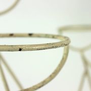 Large Mid Century Steel Plant Holder Stand, Czechoslovakia 1960s