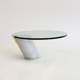 K1000 marble coffee table by Team Form AG for Ronald Schmitt