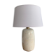 Lampe verre opalin vintage italien années 80