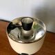 Pair of Hoffmeister cream and black spotlights 1960/1970