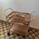 Kaymet copper and silver trolley from the 50s