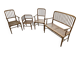 Cane lounge from the 1900s.