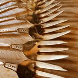 Set of 6 melon forks, cake forks