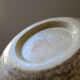 Art Deco glazed ceramic ball vase signed
