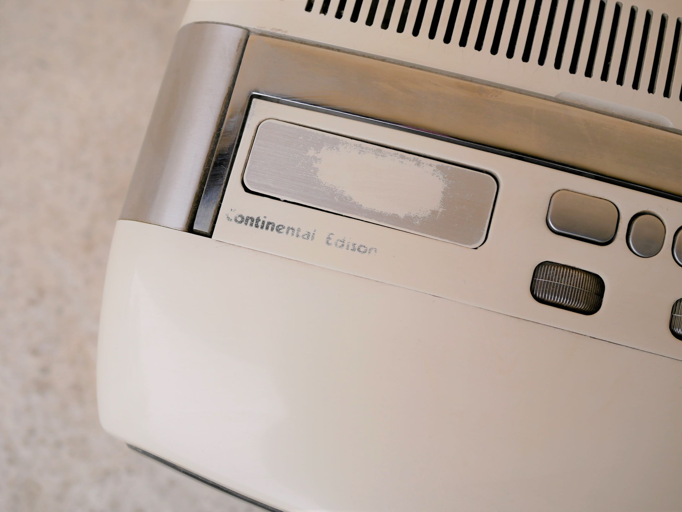 Vintage TV by Continental Edison