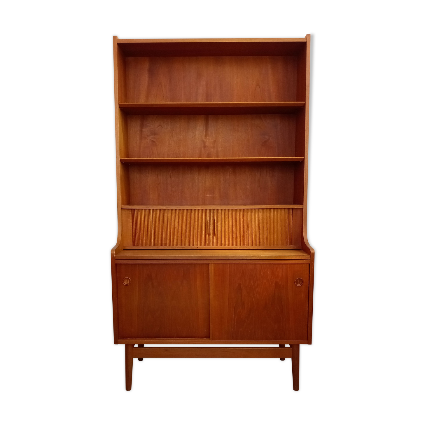 Secretary desk in teak by Johannes Sorth for BM mobler, denmark, 60s