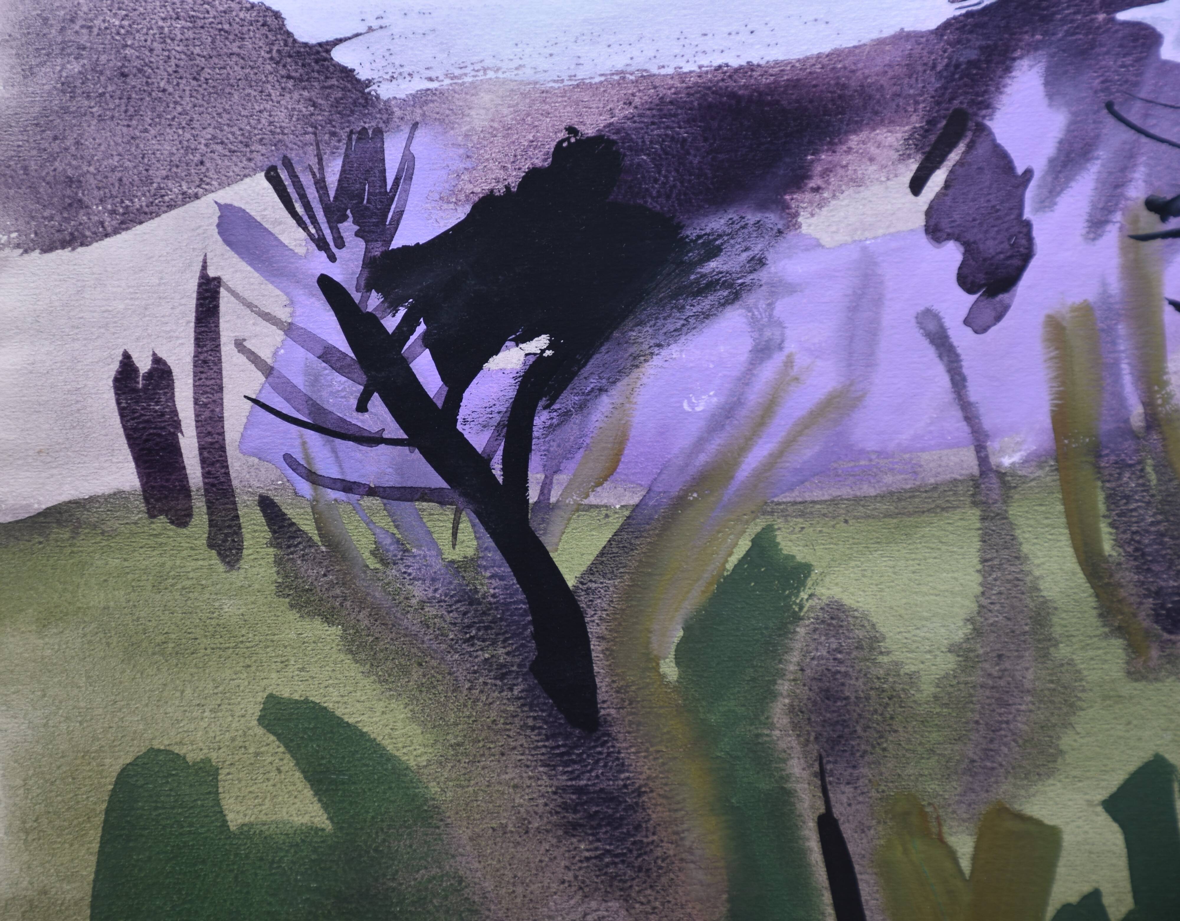 Jeannie Borel, Autumn Landscape in Switzerland (1959)