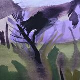 Jeannie Borel, Autumn Landscape in Switzerland (1959)