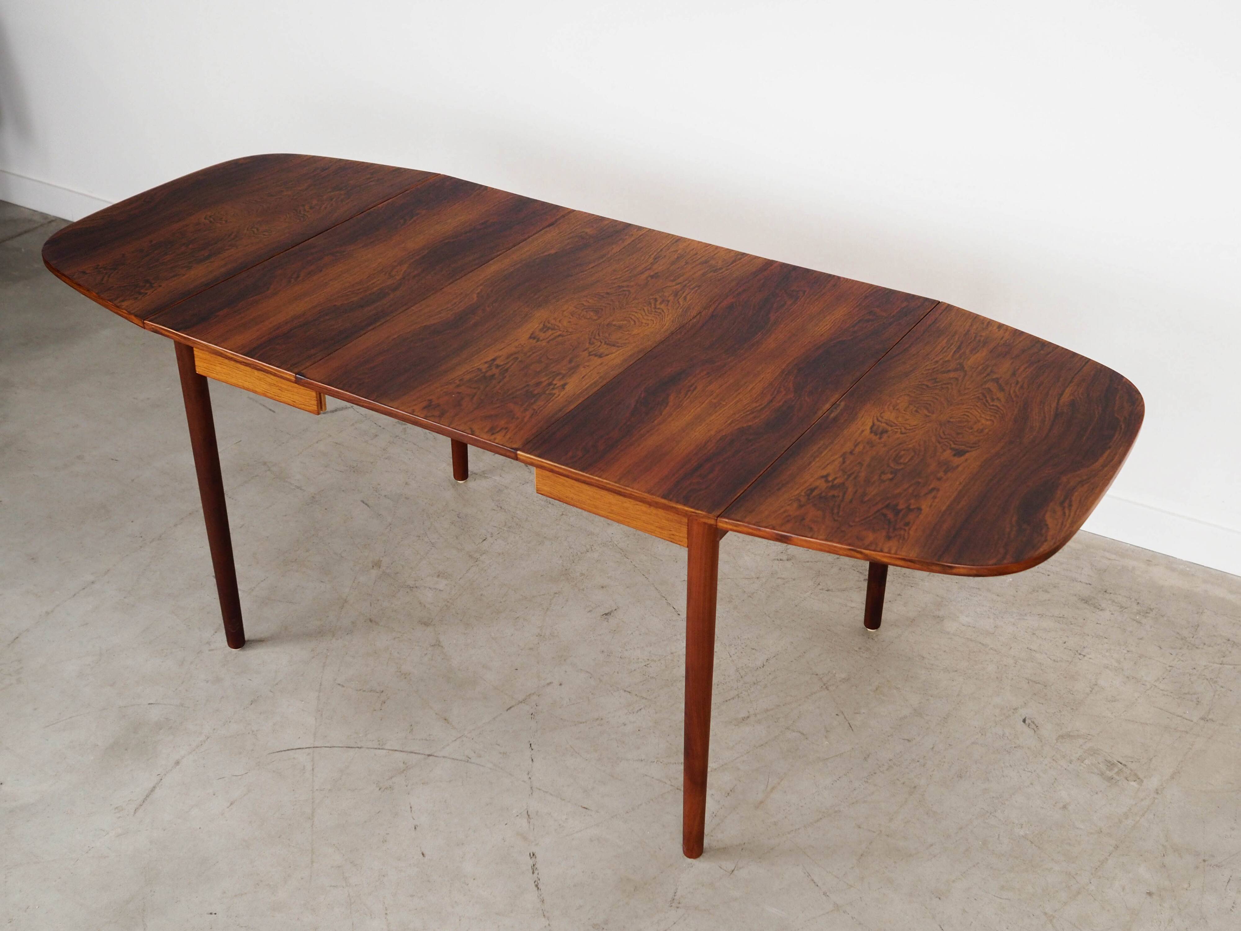 Rosewood table, Danish design, 1970s, production: Denmark