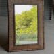 Bamboo and rattan mirror, 1960s-1970s