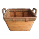 Old wicker basket