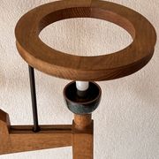 Two-light chandelier by Guillerme and Chambron for "Your House", France 60s.