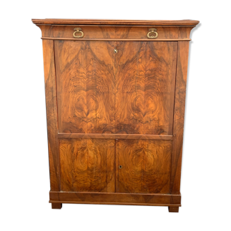 Secretary in walnut period 19th century
