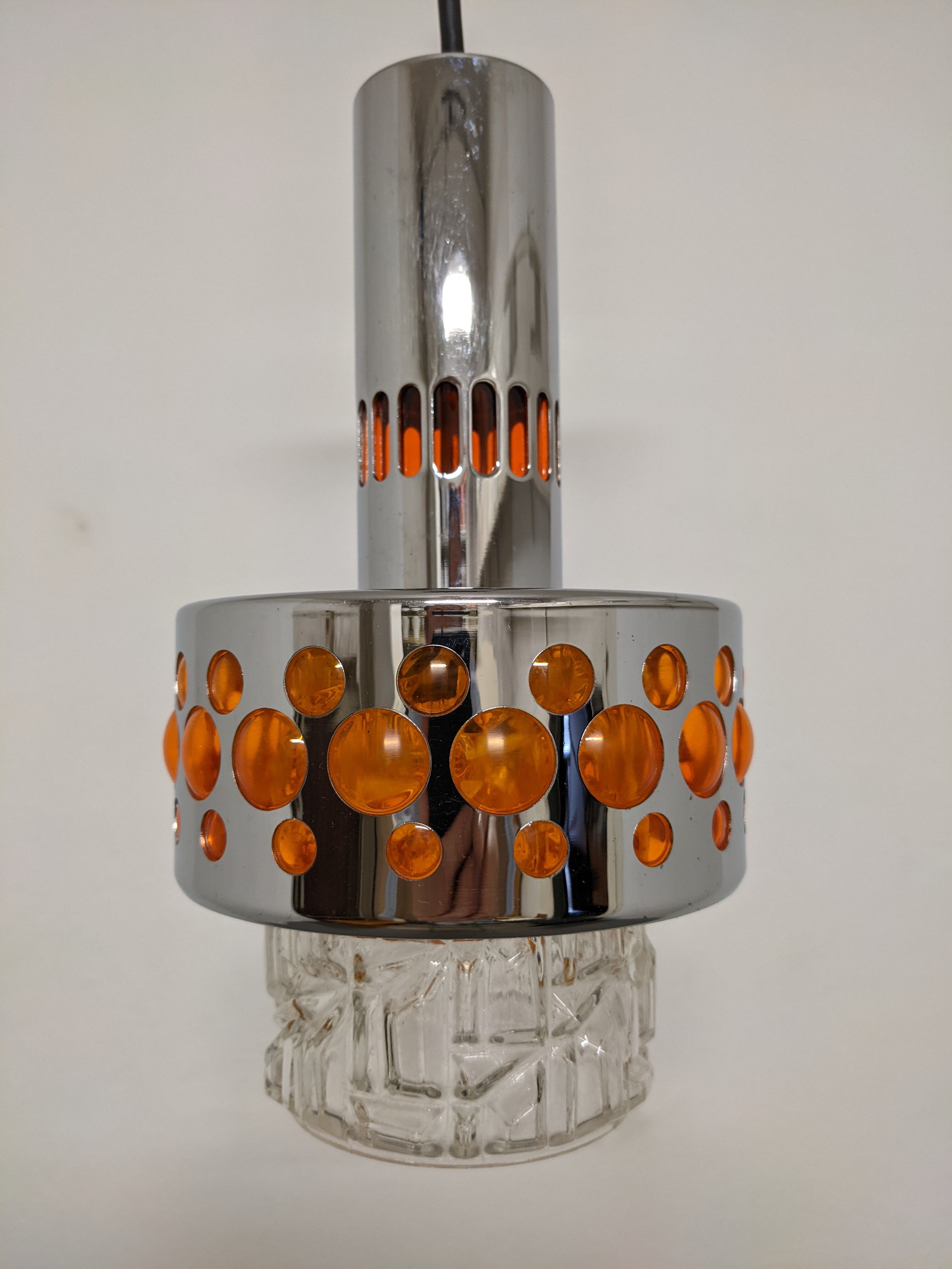 Space Age suspension of the 70s by Raak