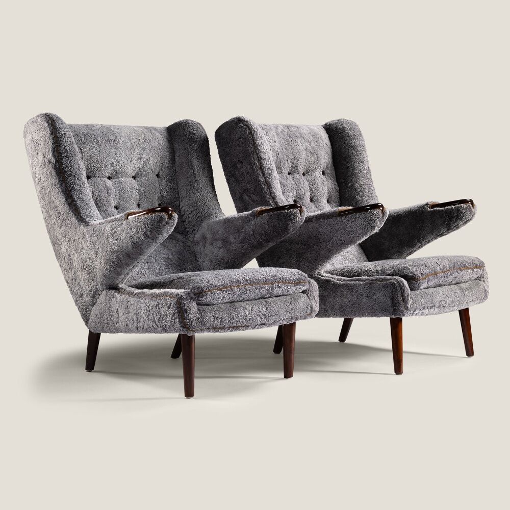 Pair of Eda lounge chairs