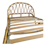 Rattan basket bed