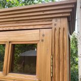 Vintage glazed Parisian wardrobe