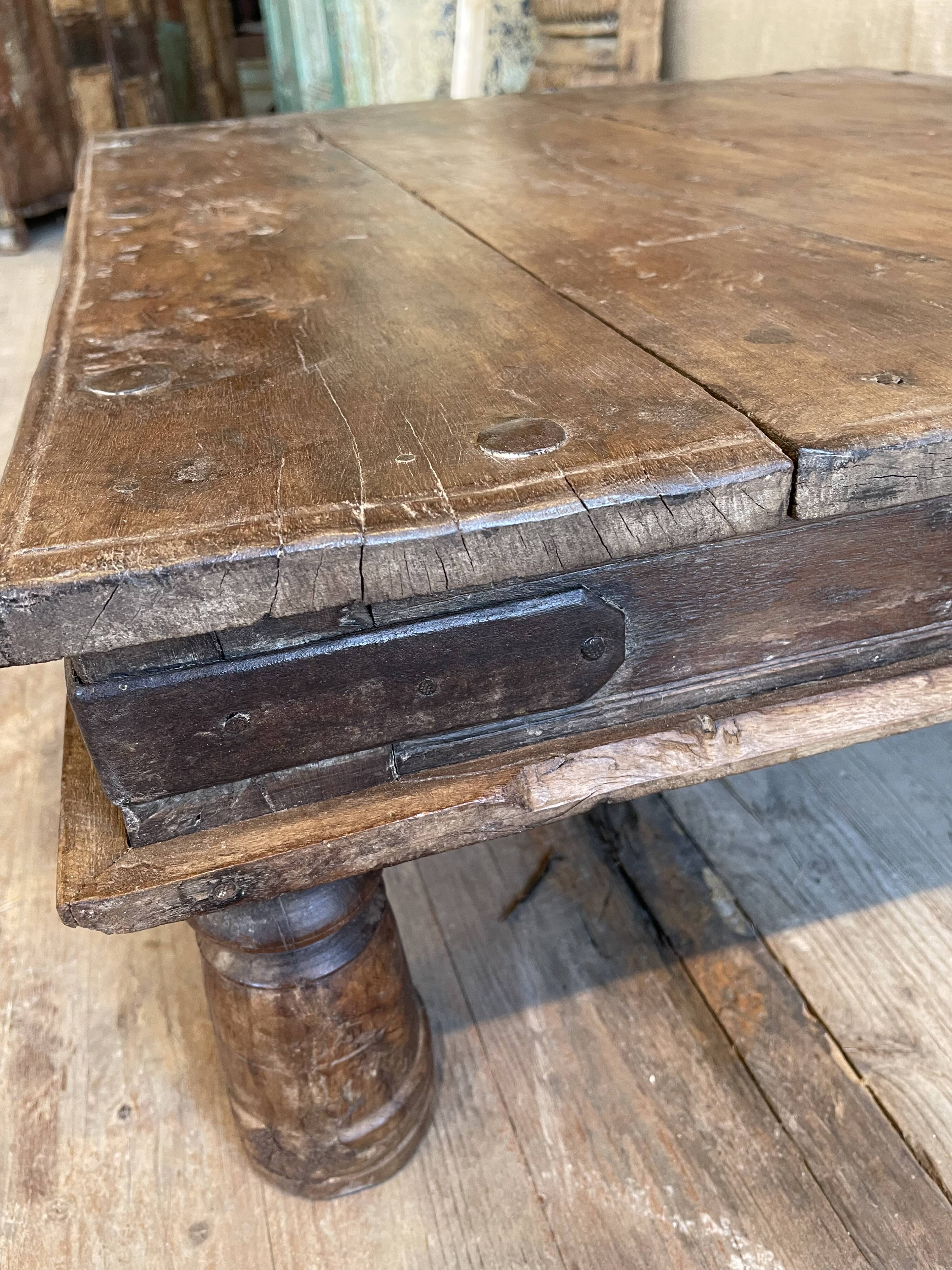 Indian wooden coffee table