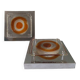 Pair of Italian Mazzega glass wall lights