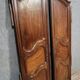 Pair of Louis XV period molded doors in solid walnut
