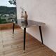 Low foot table compass vintage compass