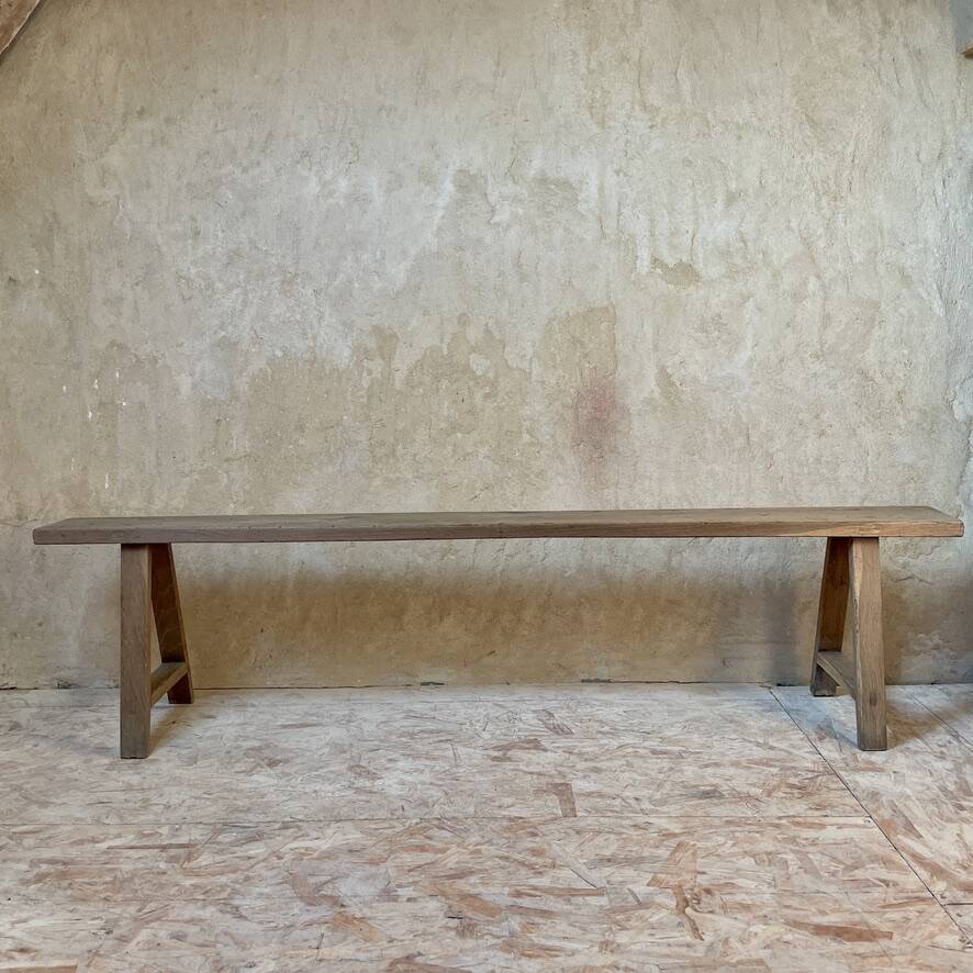 Pair of rustic benches