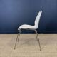 Set of 4 white Maui chairs by Magistretti for Kartell 2000s Italy