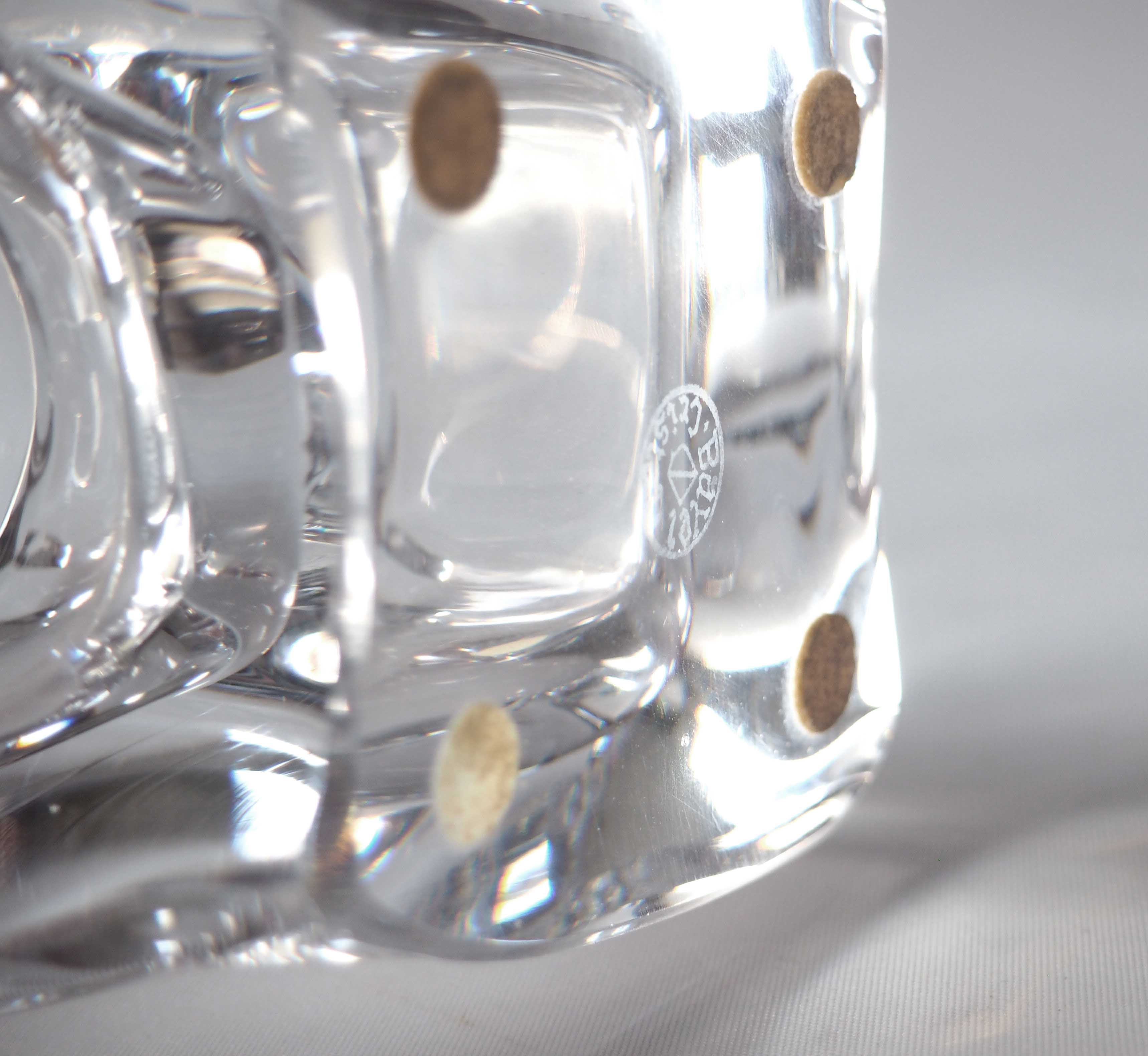 Bayel crystal cigar ashtray
