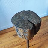 Brutalist saddle, Savoyard folk art, 1960