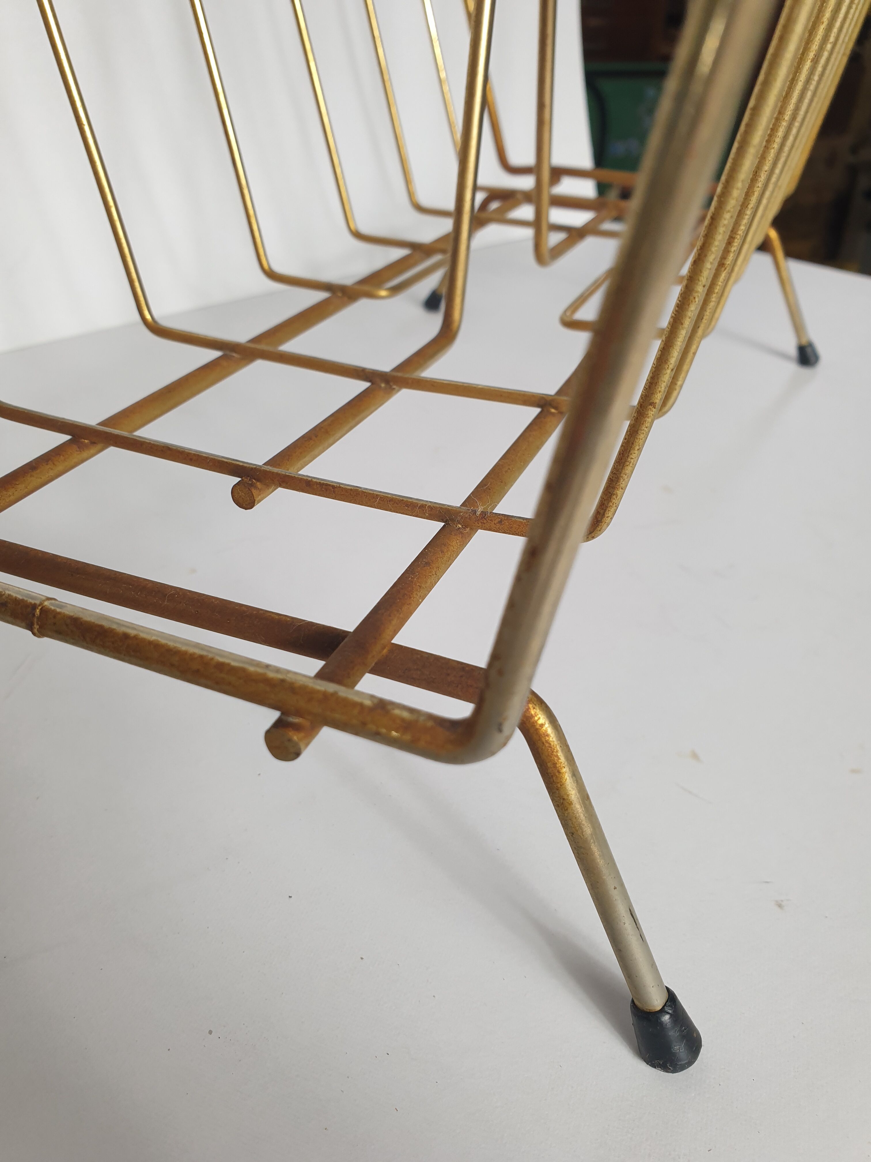 Vintage magazine holder