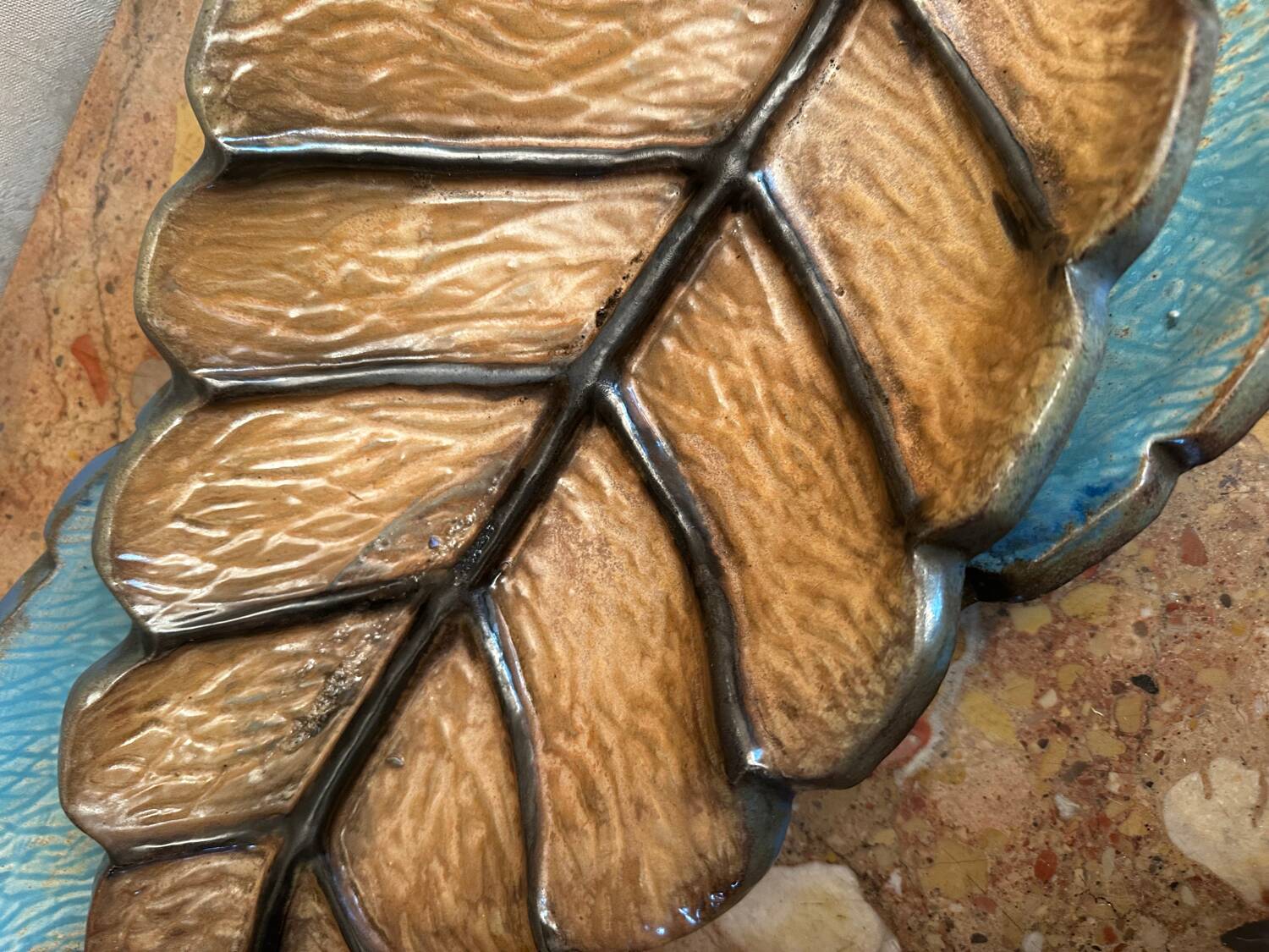 Roger Guerin - Bowl / pocket emptier in Bouffioulx stoneware - 56cm/24