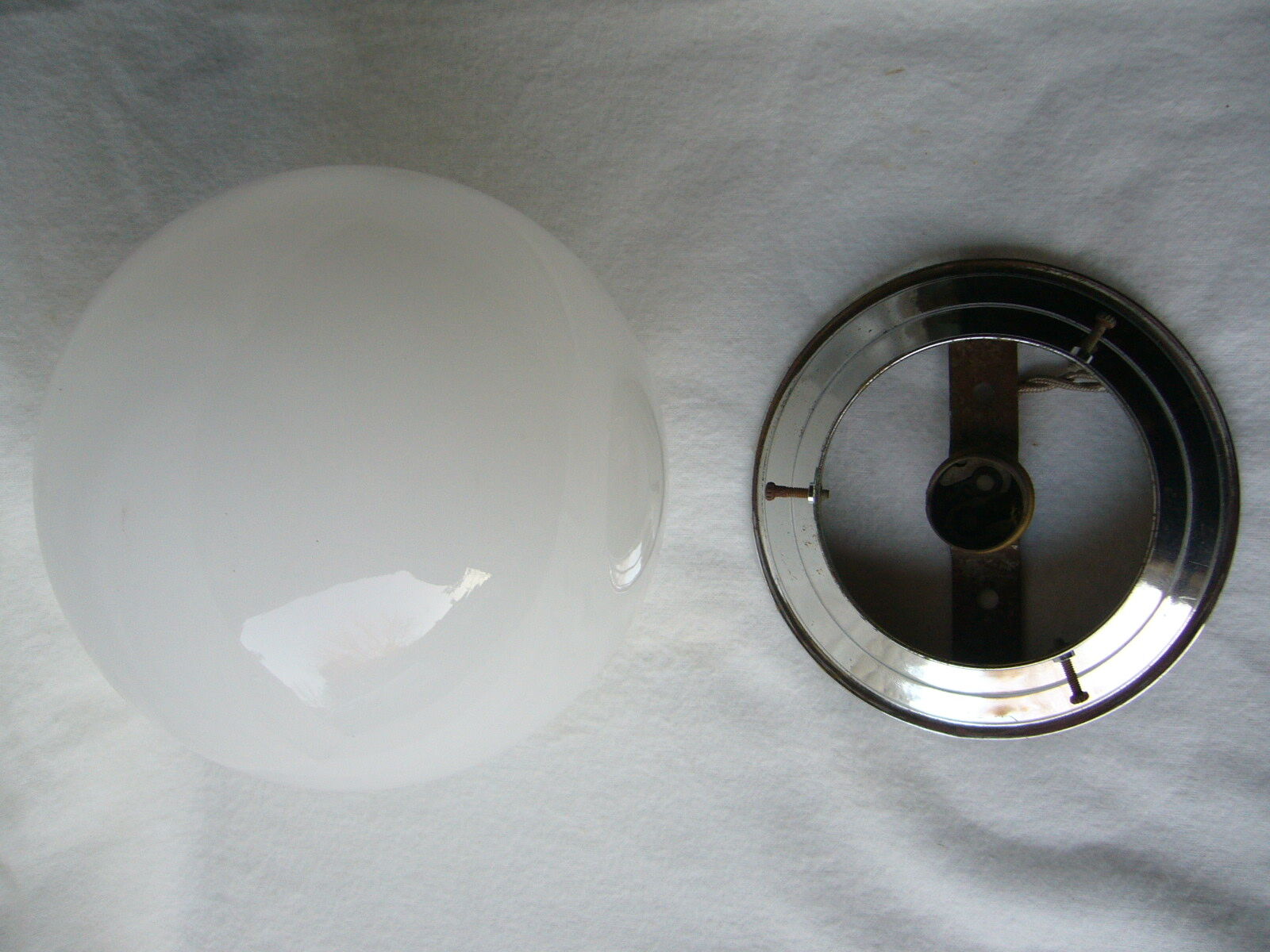 Art deco ball ceiling light