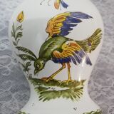 Vase in faience of Moustiers height 18 cm