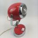 Eye ball lamp orange oval vintage year 70's