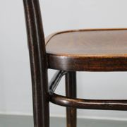 Pair of Thonet Art Nouveau bentwood chairs, Czechoslovakia, 1920s