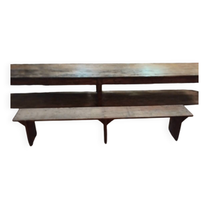 Banc de campagne en sapin