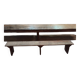Country bench made of fir