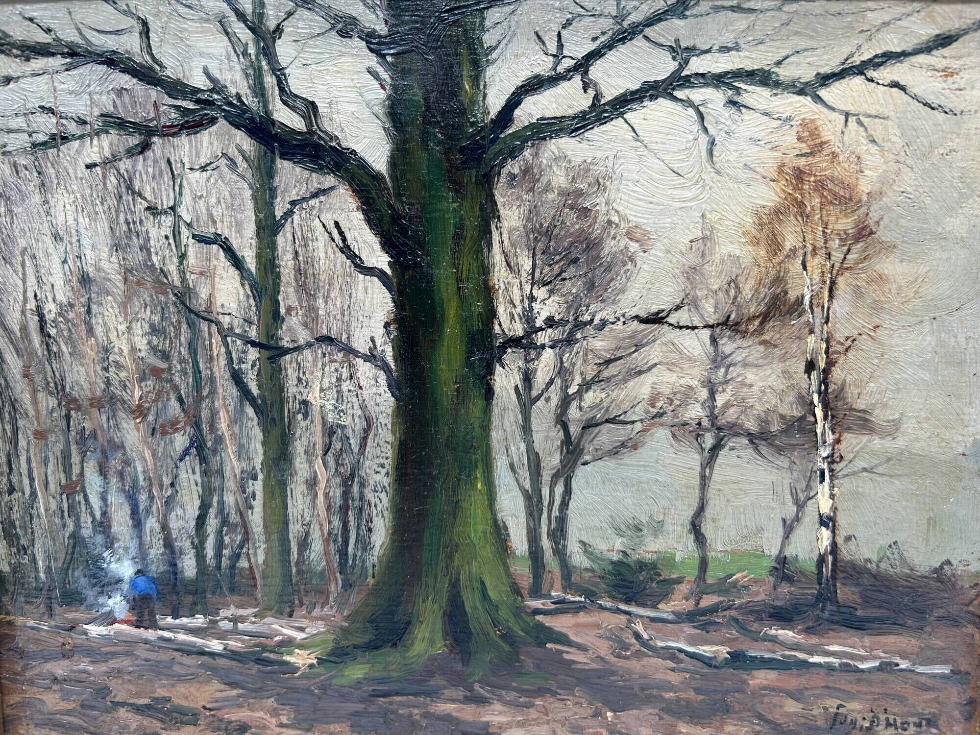 HSP of Edgard d'Hont (1861 - 1941) - an old oak