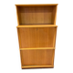 Oscar vintage secretary bookcase, 50/60 cm thick, modular