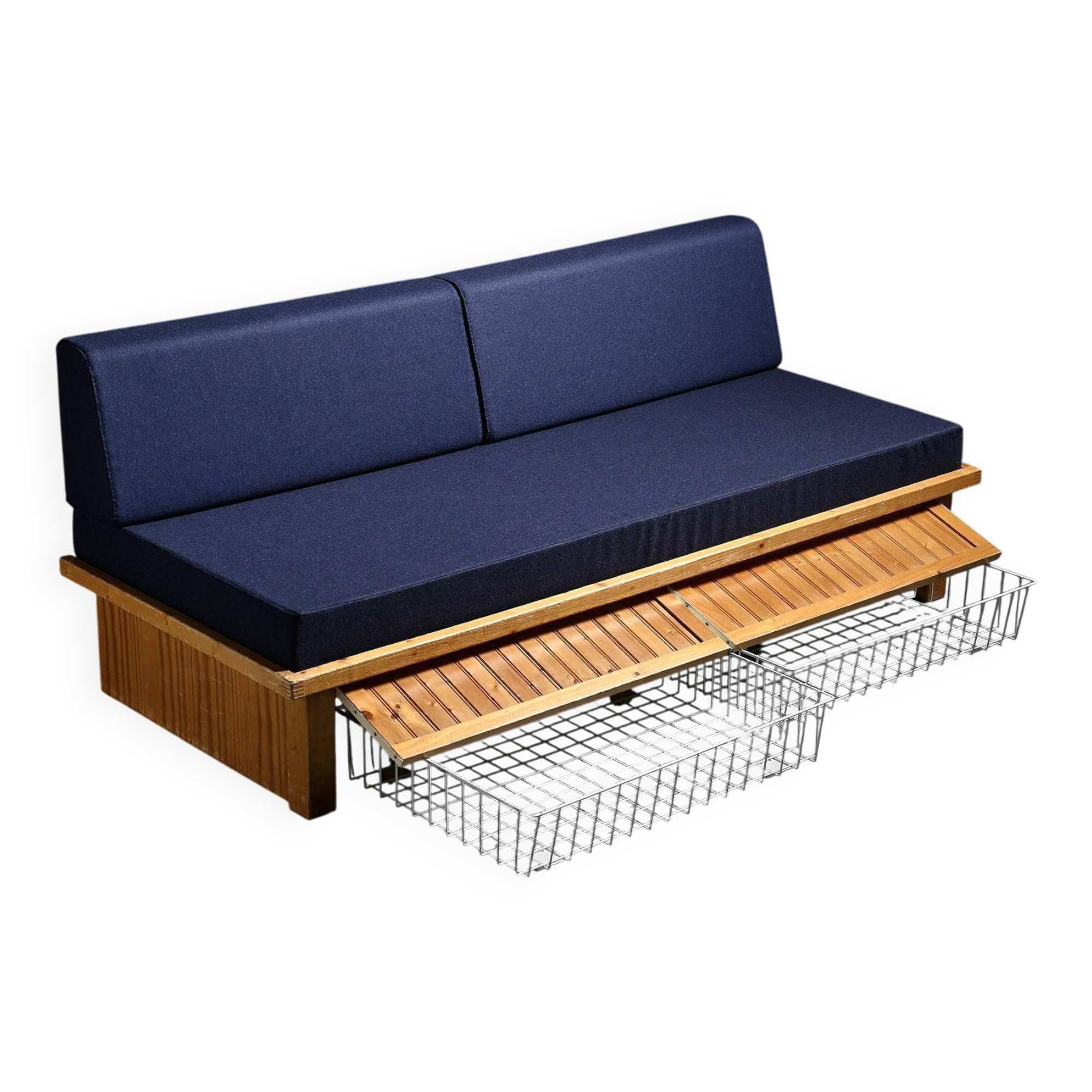 Charlotte Perriand, banquette Les Arcs vers 1973