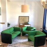 Set sofa two places and two armchairs Whilkhahn model 842/5 and 841/5 80s